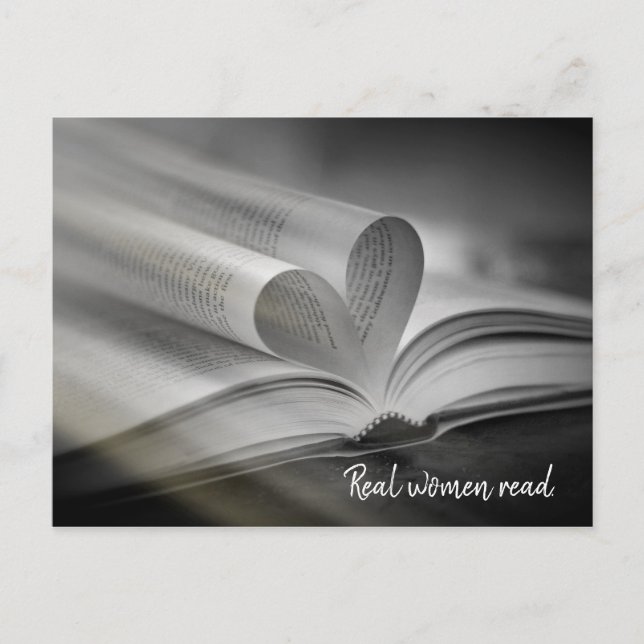 Mulheres de verdade leem cartões postais (Frente)