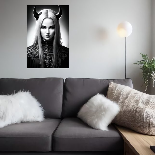 Mulheres demônio Senhor | AI Art Poster (Criador carregado)
