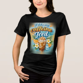 Mulheres engraçadas que amam café gelado