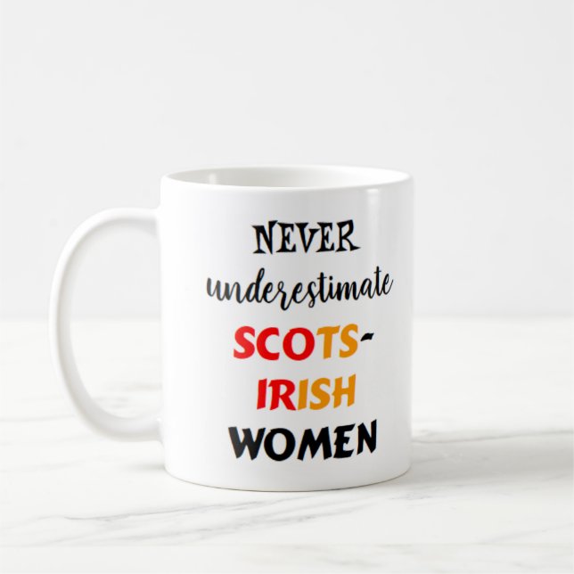 mulheres escoto-irlandesas caneca de café (Esquerda)