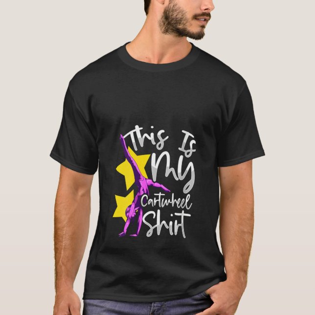 Mulheres Esta É Minha Ginástica De Camisas De Cart (Frente)