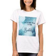 mulheres feliz aniversário na camisa