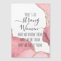 Mulheres Fortes Esmagam E Douradas Agam Dom Menino