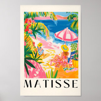 Mulheres Na Impressão De Arte De Praia, Beachy Dec