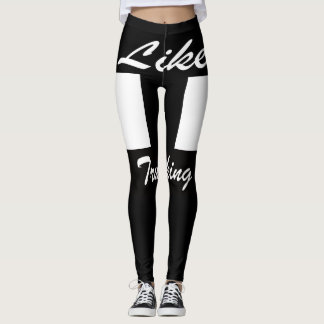 Mulheres Pretas Como Leggings De Logotipo De Camin