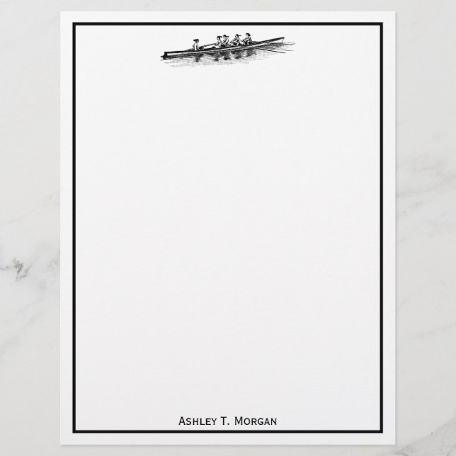 Mulheres Remando Equipe de Tripulação Água Esporte (Frente)