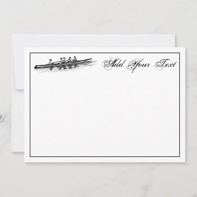 Mulheres Remando Equipe de Tripulação Água Esporte (Frente)