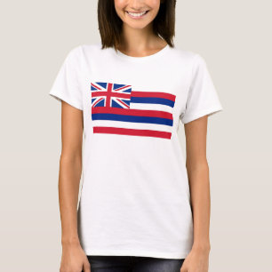 Mulheres T Camisetas com Bandeira do Estado do Hav