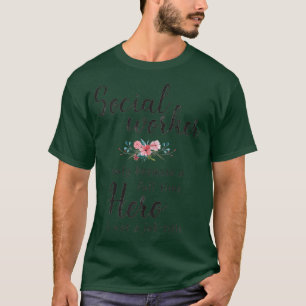 Mulheres Trabalhadoras Sociais Camiseta Herói Para