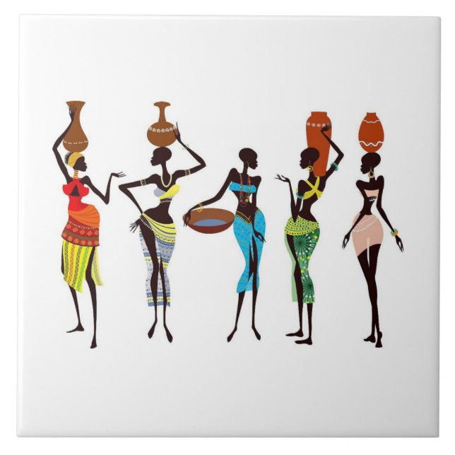Mulheres tribais africanas (Frente)