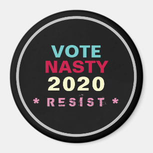Mulheres Votam NASTY 2020 - Imã de geladeira RESI
