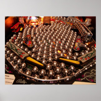 Multiball de poster de pinball