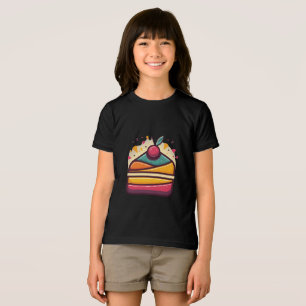 Multicolor Cake Design Bella+Canvas Tri-Blend