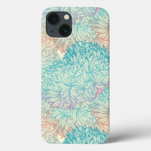 Multicolor Floral Doodle Pattern