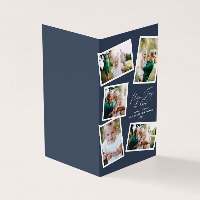 Multifoto, moderna, escrita elegante, marinho fest (Exterior)