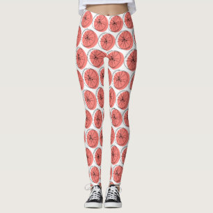 Múltiplas Leggings Cor-de-Rosa Citrus
