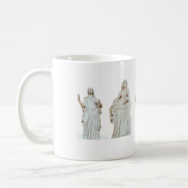 Múltiplas personalidades fabulosas na caneca de ca