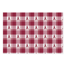 Multiple Myeloma Cancer Awareness Plaid