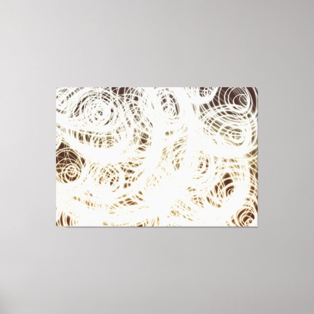 Múltiplos Circulares Complexos - Impressão de Tela (Frente)