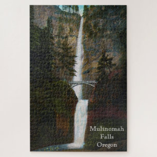 Multnomah Falls Oregon Large Quebra-cabeça