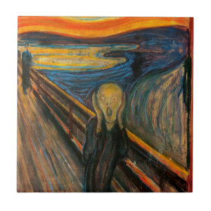 Munch o azulejo do gritar