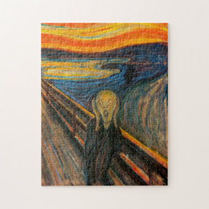 Munch o quebra-cabeça do gritar
