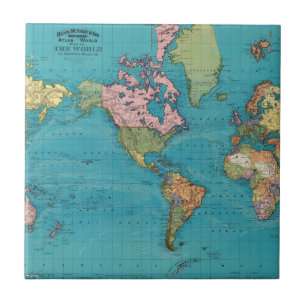 Mundo, a projeção de Mercator