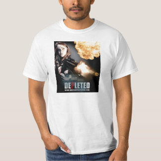 Mundo da camisa flamejante esgotada da bala