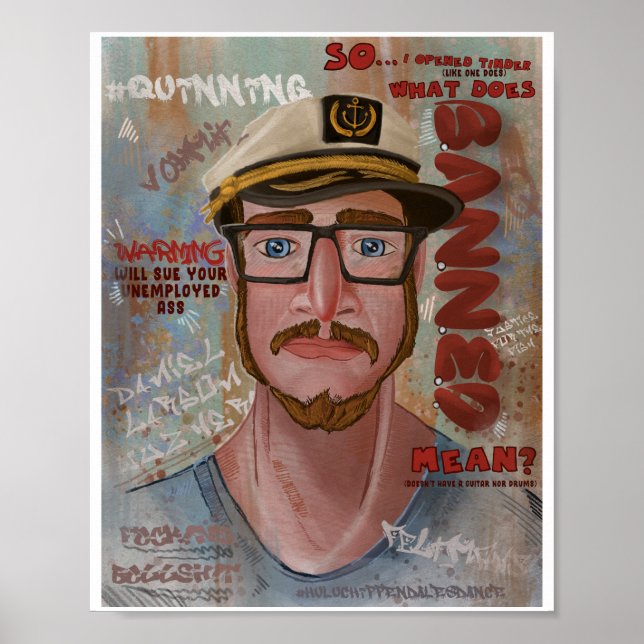 Mundo das T-Shirts Poster (Frente)