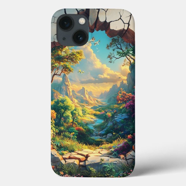 Mundo de Fantasia através do Design de uma Parede  (Verso)