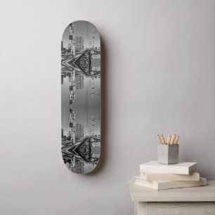 Mundo de Skate Futurista com Dobra de Tempo