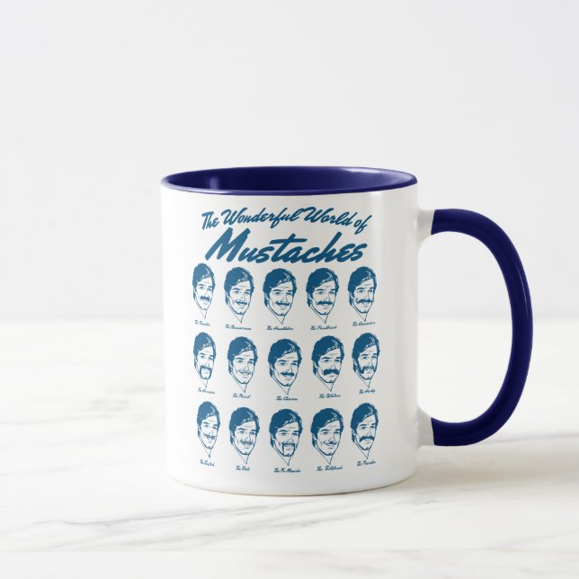 Mundo maravilhoso da caneca dos bigodes (Direita)