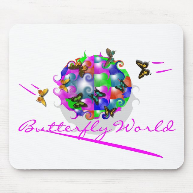 MUNDO MOUSEPAD DA BORBOLETA (Frente)