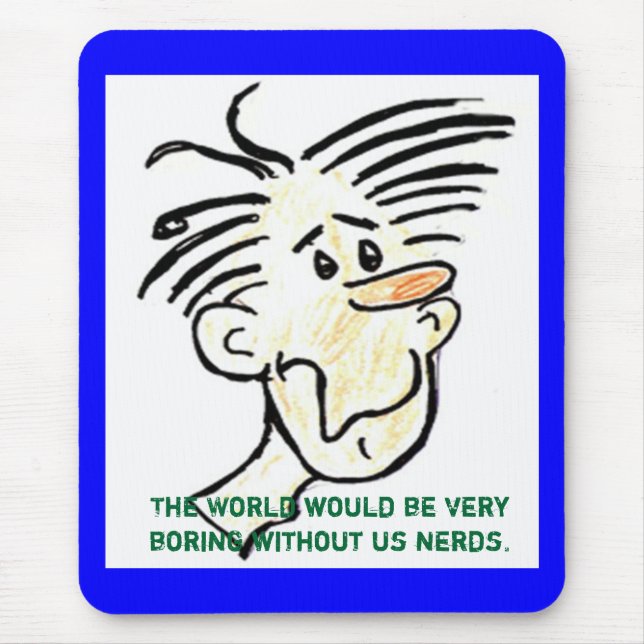 Mundo Mousepad do nerd (Frente)