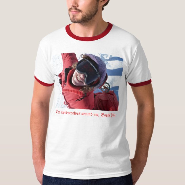 Mundo Revovles em torno de mim camisa (Frente)