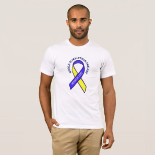 Mundo Síndrome de Down dia camisa do 21 de março