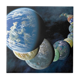 Mundos Novos Estranhos Montagem de Planeta Alien