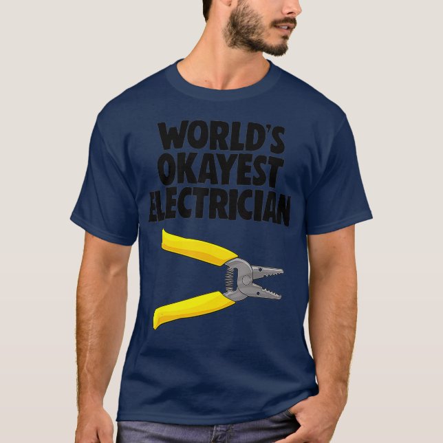Mundos Okayest Eletrico Camiseta Engraçado Amor (Frente)