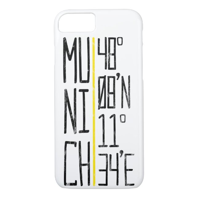 Munique coordena a Capa de telefone móvel (Verso)