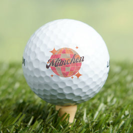 Munique München Alemanha Retro Golfing