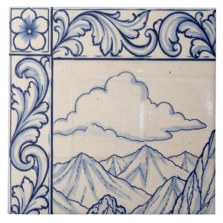 Mural de Azulejo Machu Picchu 1 de 6 Superior Esqu