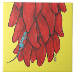 Mural de Pepper Vermelho do Chile, Azul, Sudoeste