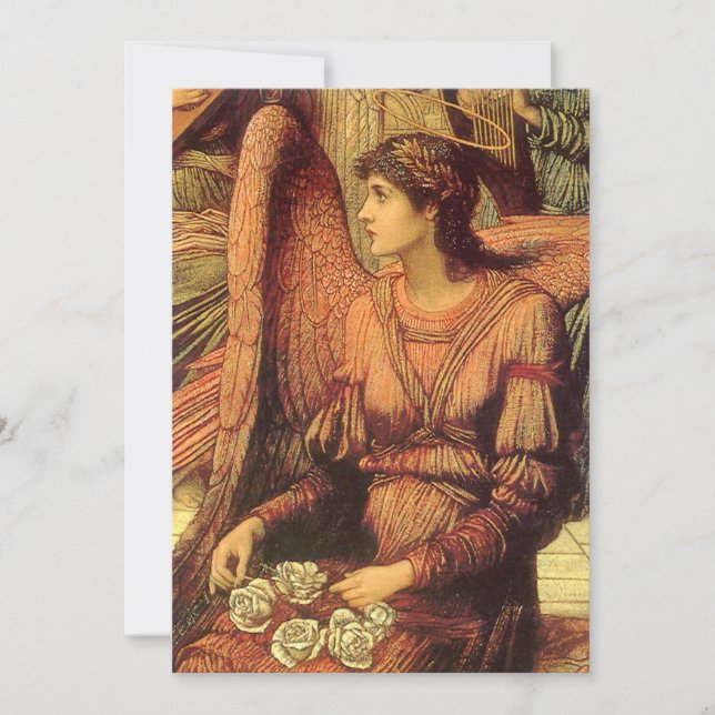 Muralhas da Casa de Deus, Anjo por John Strudwick (Frente)
