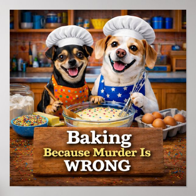 "Murder is Wrong" (2) Poster (Frente)