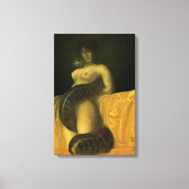 Muro de Canvas estendido SnakeGrl Art 16x24 (Frente)