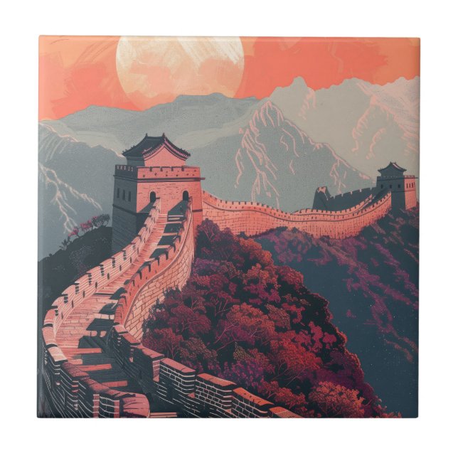 Muro de excelente da China (Frente)