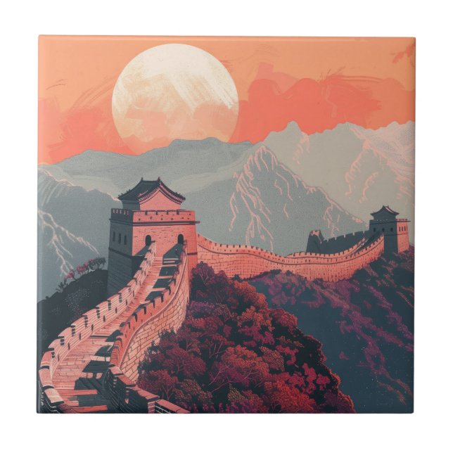 Muro de excelente da China (Frente)