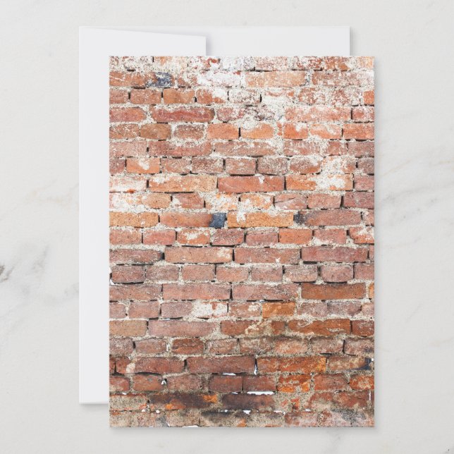 Muro de tijolos antigo (Frente)