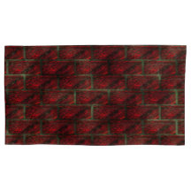 Muro de tijolos ou azulejos que simulam, sujo?