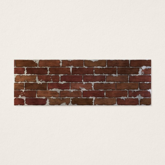 Muro de tijolos vermelhos (Frente)
